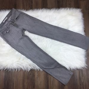 J Brand Gray Pencil Leg Pants 24
